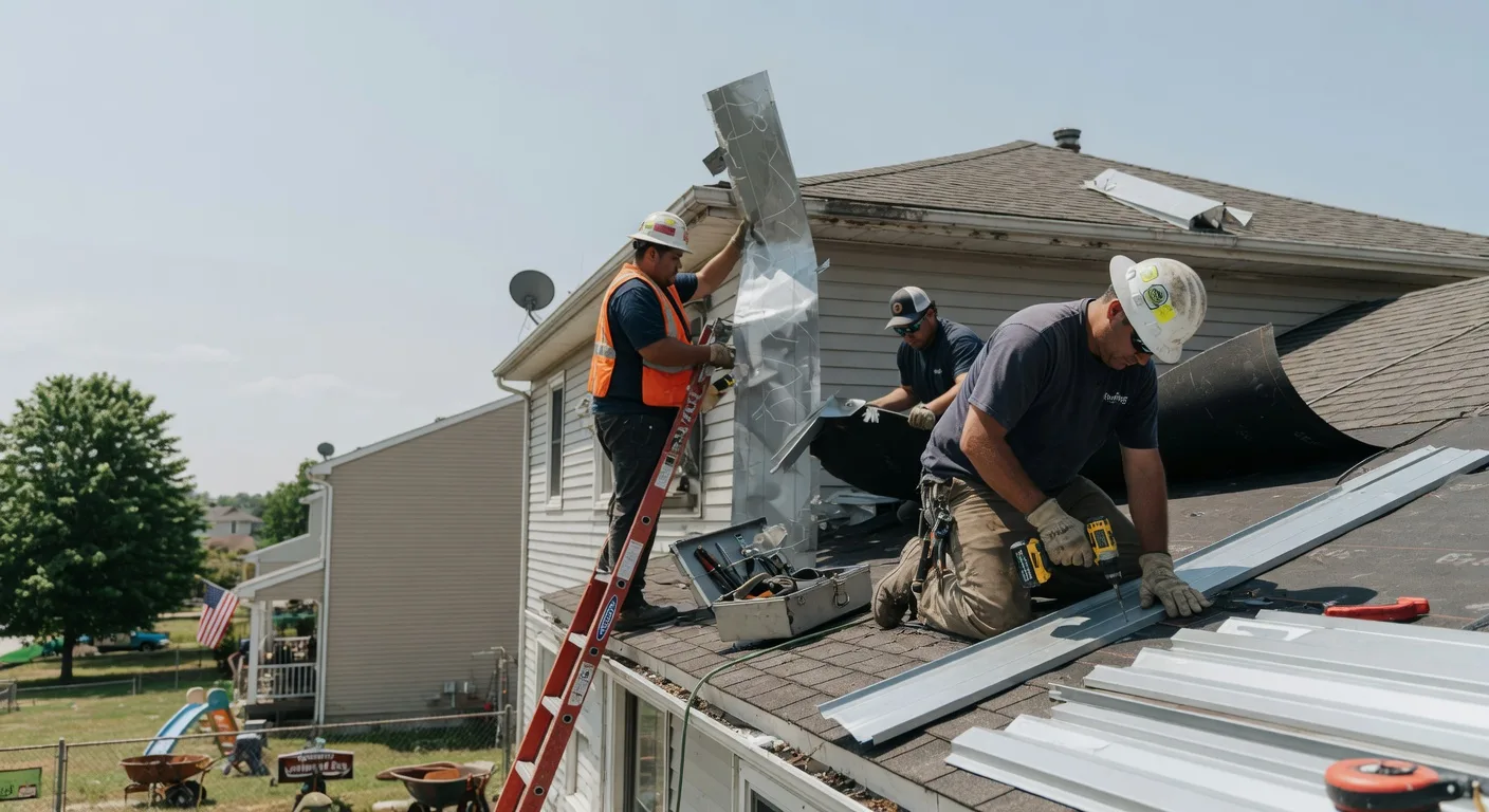 Metal Roofing Installation in Kincaid, IL near me